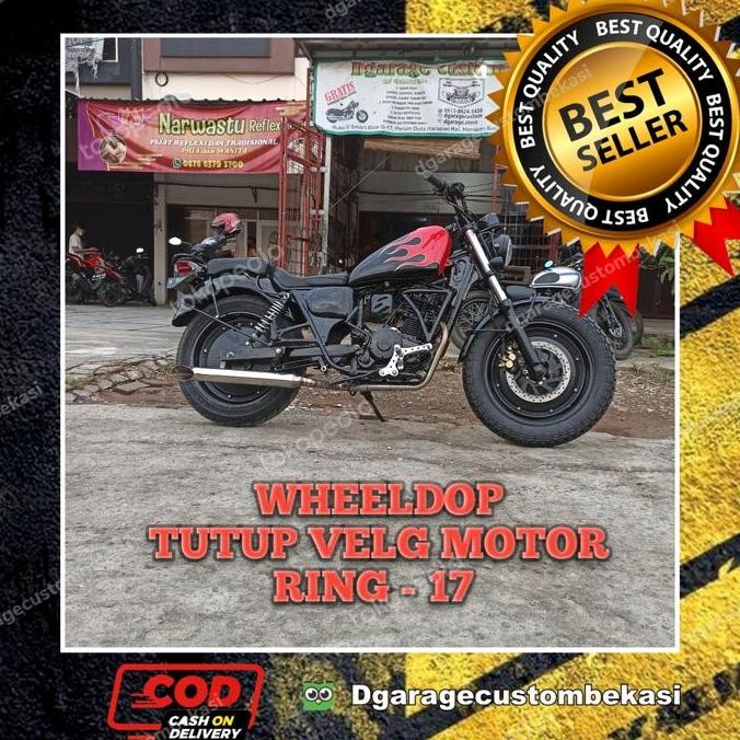 WHEELDOP MOTOR RING 17 TUTUP VELG R - 17