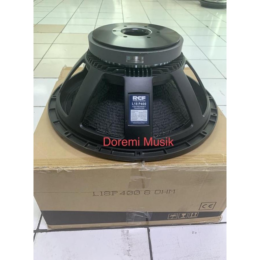 DISKON SPEAKER WOOFER RCF L18P400 18 INCH SUBWOOFER PROFESIONAL ORIGINAL
