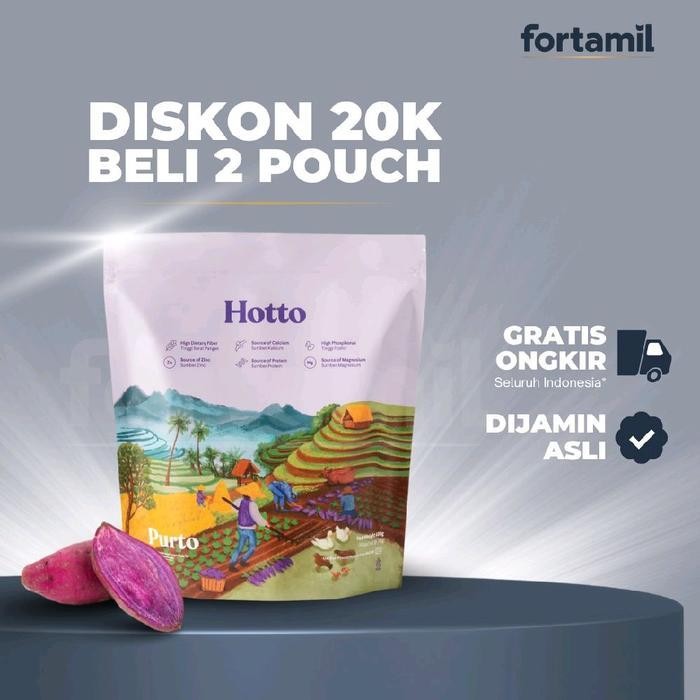 

SL Hotto Purto Multigrain 2 Pouch 32 Sachet Saset