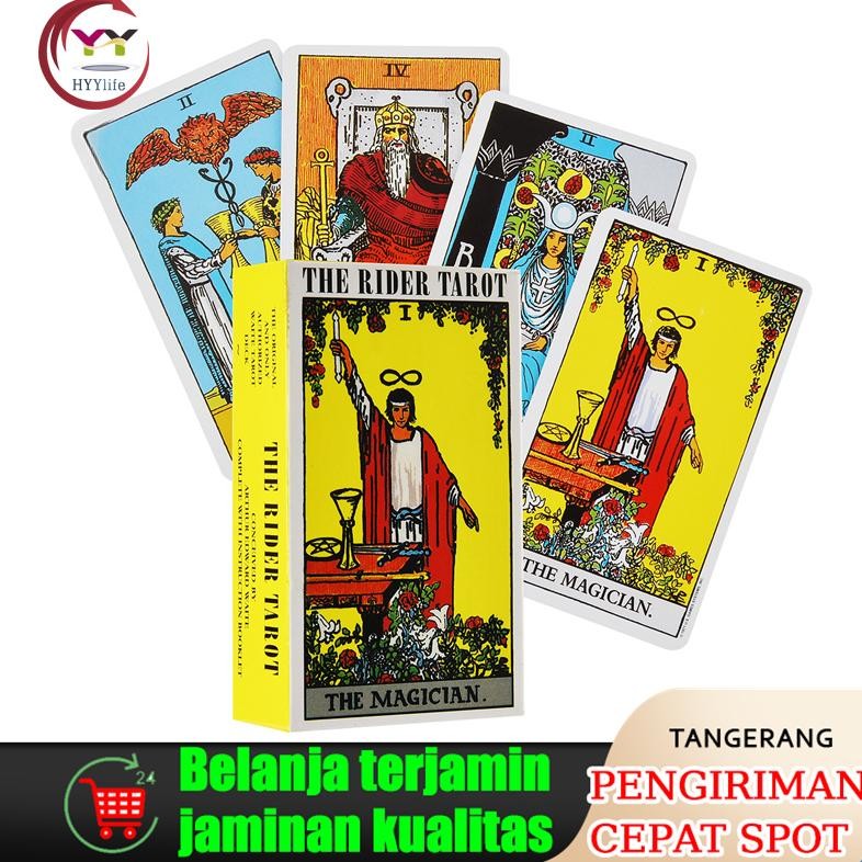 ''Terlaris" 78 Kartu Tarot/Tarot Ramalan/Kartu Tarot Rider