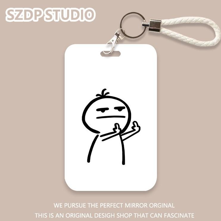 

Id Card Pola Kter Garis Kartun Sederhana Korea Penutup Pelindung Gantungan Kunci Terintegrasi Kawaii Lucu Penutup Pelindung Kartu Bank Penutup Pelindung Kartu Bus Kartu Id