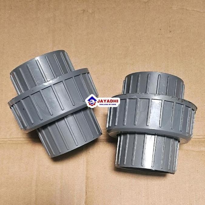 =====] PVC WaterMur 2" Water Mur 2 inch Watermor Union Soket Polos 2 dim Langgeng