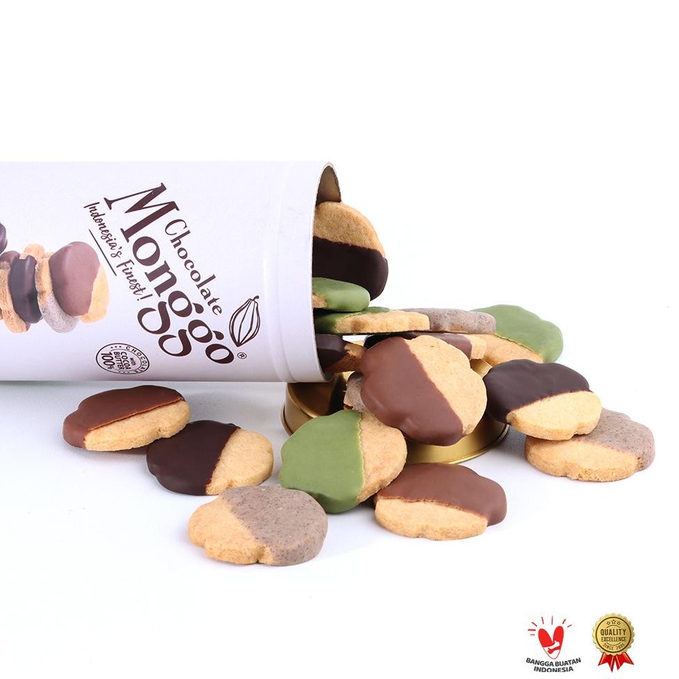 

Chocolate Monggo | Biskuit Sabl OChocolat 145g | 6 Rasa Coklat | Kue Kering Paket Lebaran