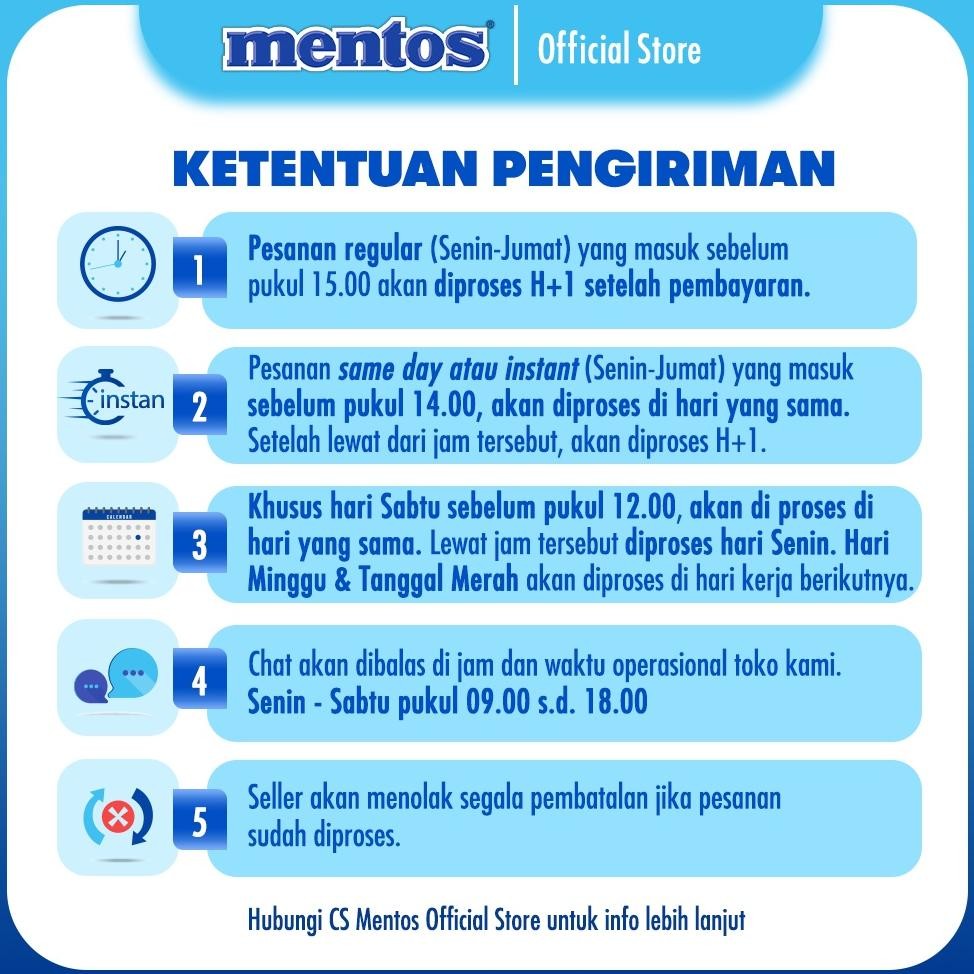 

Mentos Chewy Dragees Peach Orange Roll 888g - Permen Mint Rasa Jeruk Persik (1 Box)