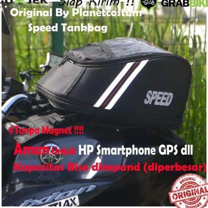 Tankbag Speed Tas Tangki Motor Bagasi Jas Hujan Sepatu touring cross trail turing adventure