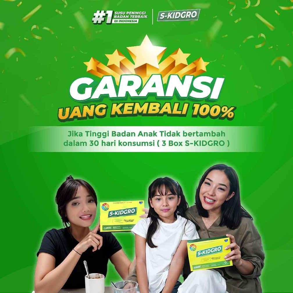 

S-KIDGRO 2 BOX Susu Peninggi Badan Anak Terbaik