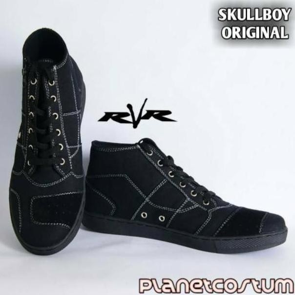Sepatu Motor Skullboy Original Sport Sneakers Pria Bikers touring casual harian terbaru cats rider
