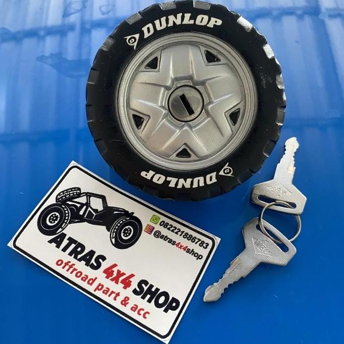 Tutup Bensin Jimny Katana Motif Roda Offroad Cover Body Tanki Bensin Restock