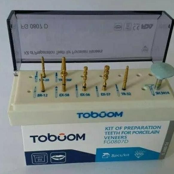 dental Veneer Bur Set preparasi Veneer Burs