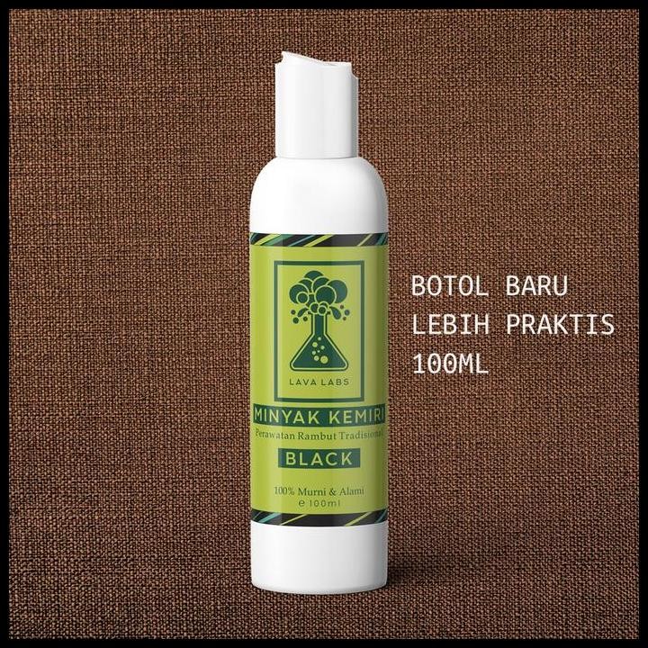 Terlaris Minyak Kemiri Murni Lava Labs Penumbuh Rambut, Brewok, Alis, Bulu Mata Good Quality