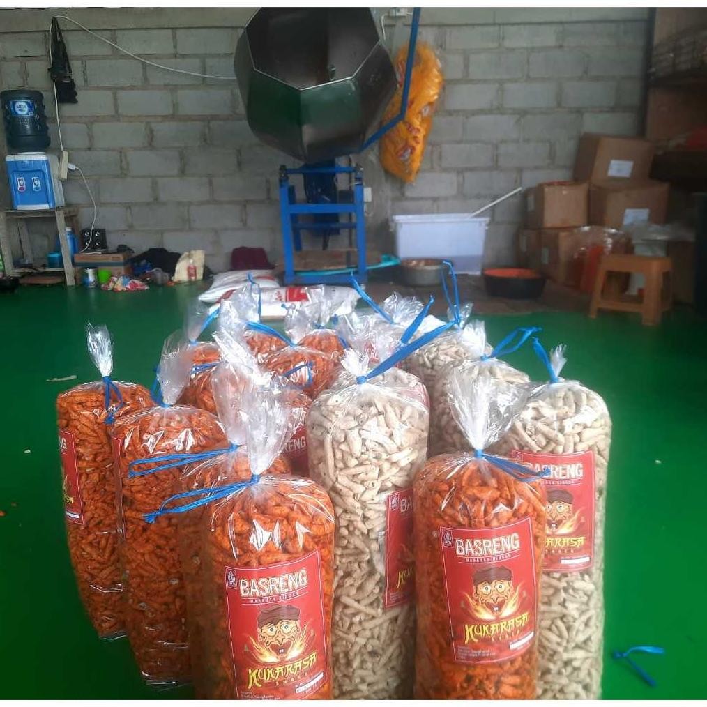 

1 Ball isi 2 kg basreng pedas / basreng (kukarasa snack)