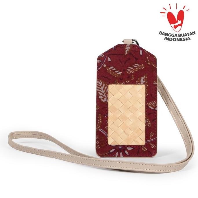 

Du Anyam - Lanyard - Anyaman - Bidara Id Tag Batik - Pelode