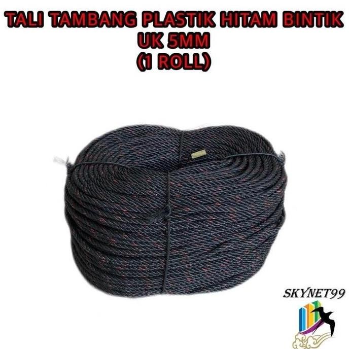 

TALI TAMBANG PLASTIK UK 5 MM (1 ROLL )