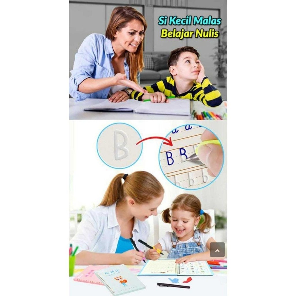 

Buku belajar menulis dan menggambar anak KS