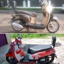SANDARAN SENDERAN JOK BELAKANG SEMUA SCOOPY FI SCOOPY CARBU SCOOPY NEW FI DAN GENIO SCOOPY NEW 2021