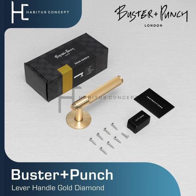 

New !!! BUSTER + PUNCH Lever Handle - Gold Diamond Profile