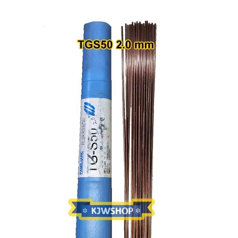 Kawat Las TIG ARGON Besi 2.0mm 2mm TG-S50 TGS 50 TGS50