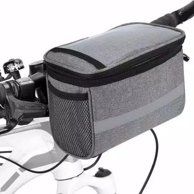 TAS Keranjang Stang Seli Besar Sepeda Lipat Handlebar Bag MTB Touring Hybrid Federal Fixie Nugi