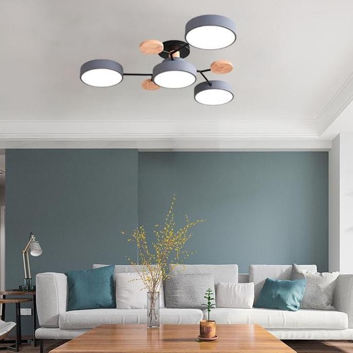 Lampu Gantung Nordik/Lampu Gantung Minimalis/3 Warna Lampu Gantung Led