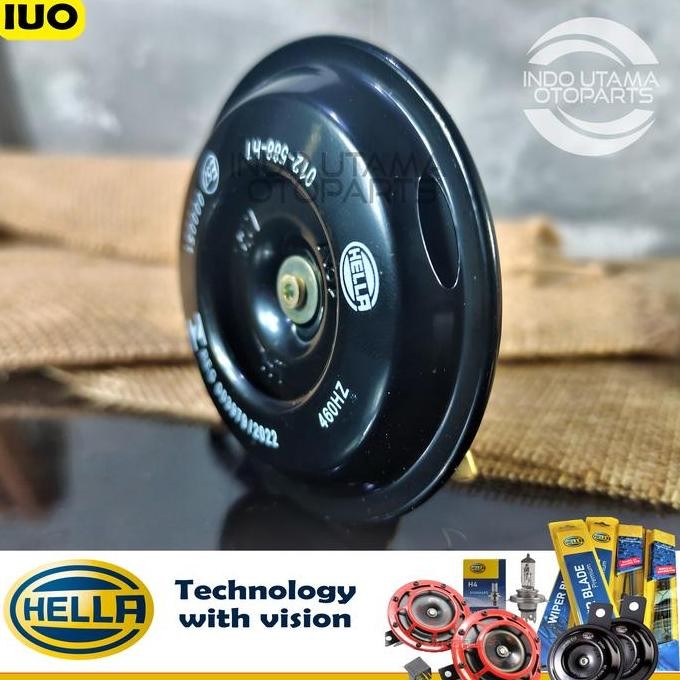 Klakson Hella Motor 12V Single Disc Horn S70 Klakson Motor HELLA