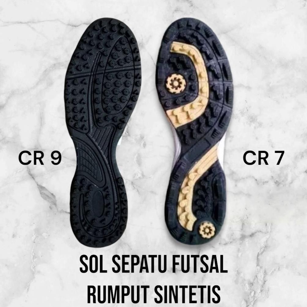 Sol sepatu futsal untuk rumput sintetis/sol bergerigi/sol rumput sintetis Nugi