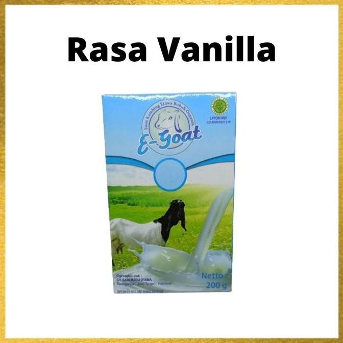 

ready Egoat Susu Kambing / E-goat susu Kambing