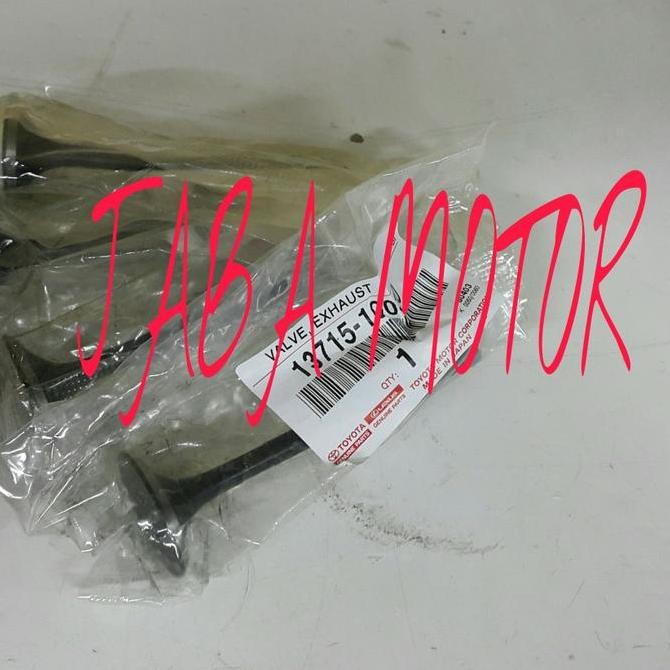 valve exhaust starlet-Klep api Starlet orinal