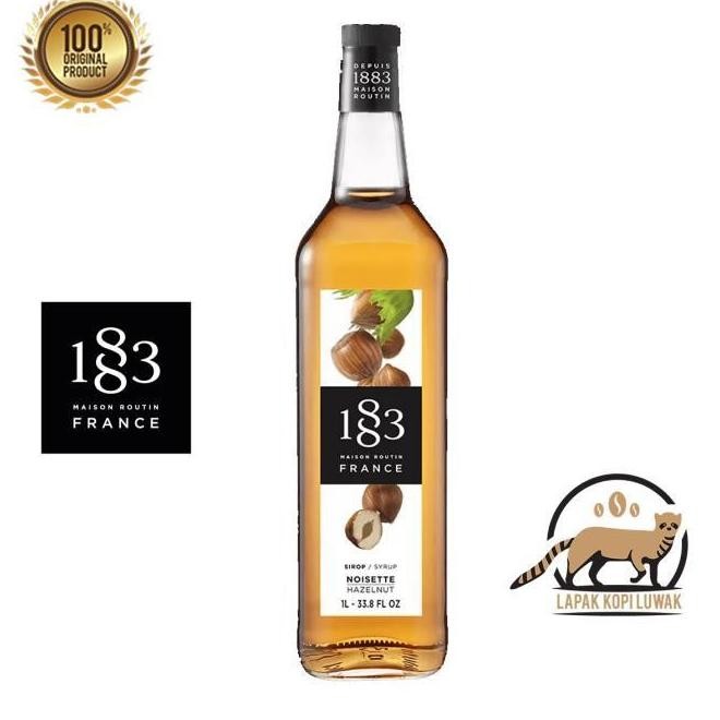 

(SALE) HAZELNUT SYRUP MERK 1883 MAISON ROUTIN
