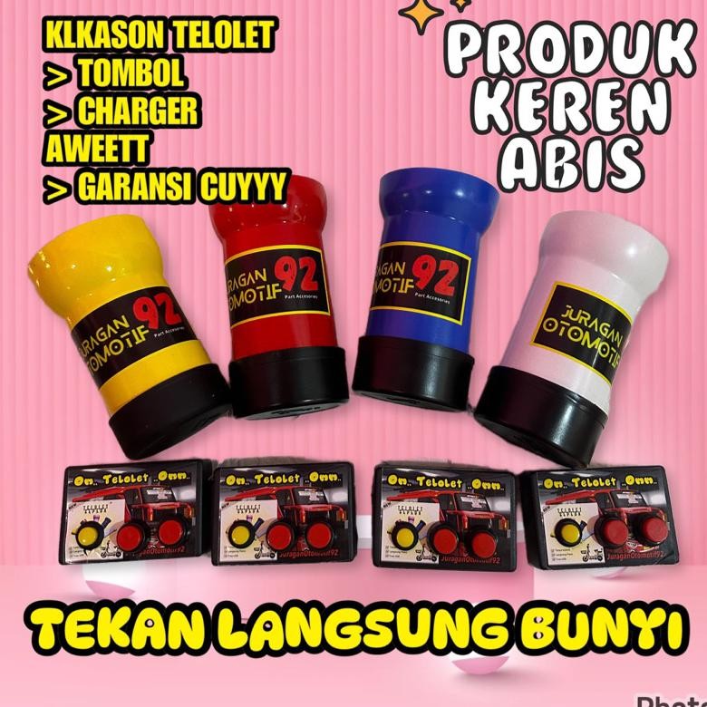 Klakson Telolet Basuri Sepeda/Motor Suara Keras