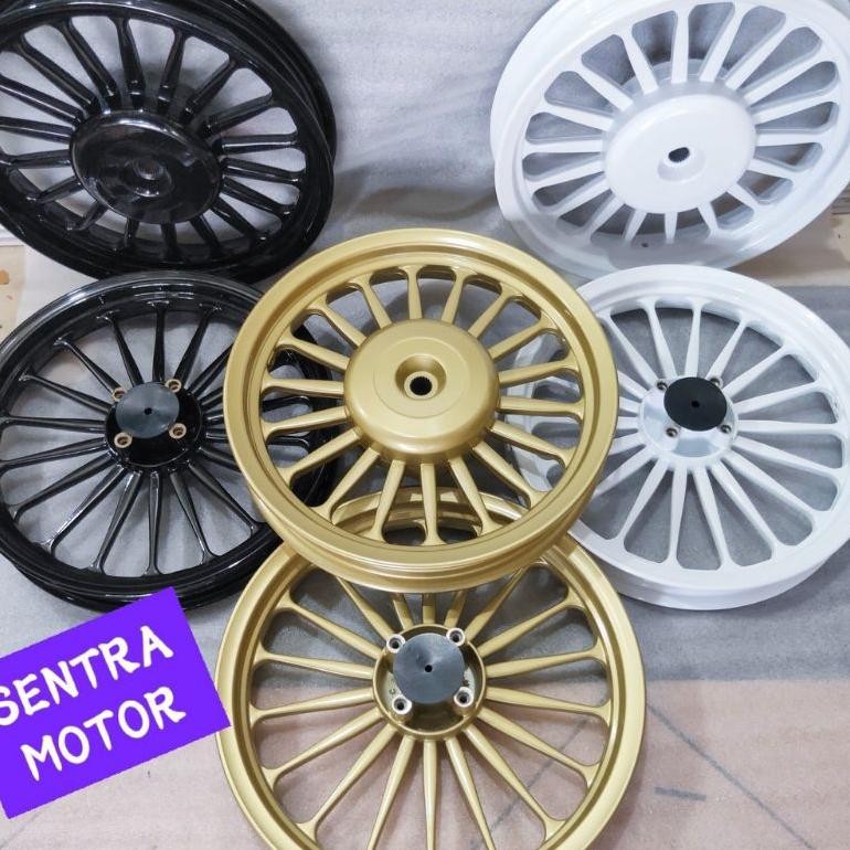 Velg Racing Xeon Mio M3 Vrossi Galaxy 2 Pnp Mio Soul Gt Fino 12 Mio Z Mio Gear 12 Model Copy Daytona