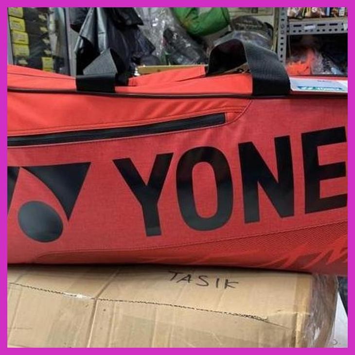 (OLAHRAGA) TAS RAKET BADMINTON YONEX BA42131WEX TEAM TOURNAMENT BAG ORIGINAL-RED SIAP KIRIM