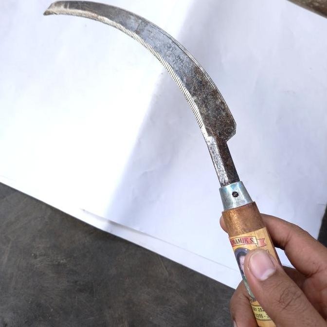 Ready oke] sabit graji/gergaji/sabit padi/arit pari/arit graji baja super tajam