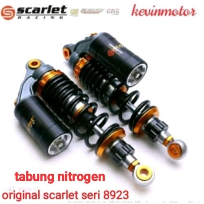 280/320/340/360 Mm 100% Original Scarlet 8923 Shock Absorber Shockbreaker Blkg Tabung Atas Nitrogen 