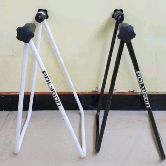 Standar Paddock Display Jagang Ori Polygon Jaminan Kuat Dan Awet Stand Pedok Segitiga Qr Bisa Untuk 