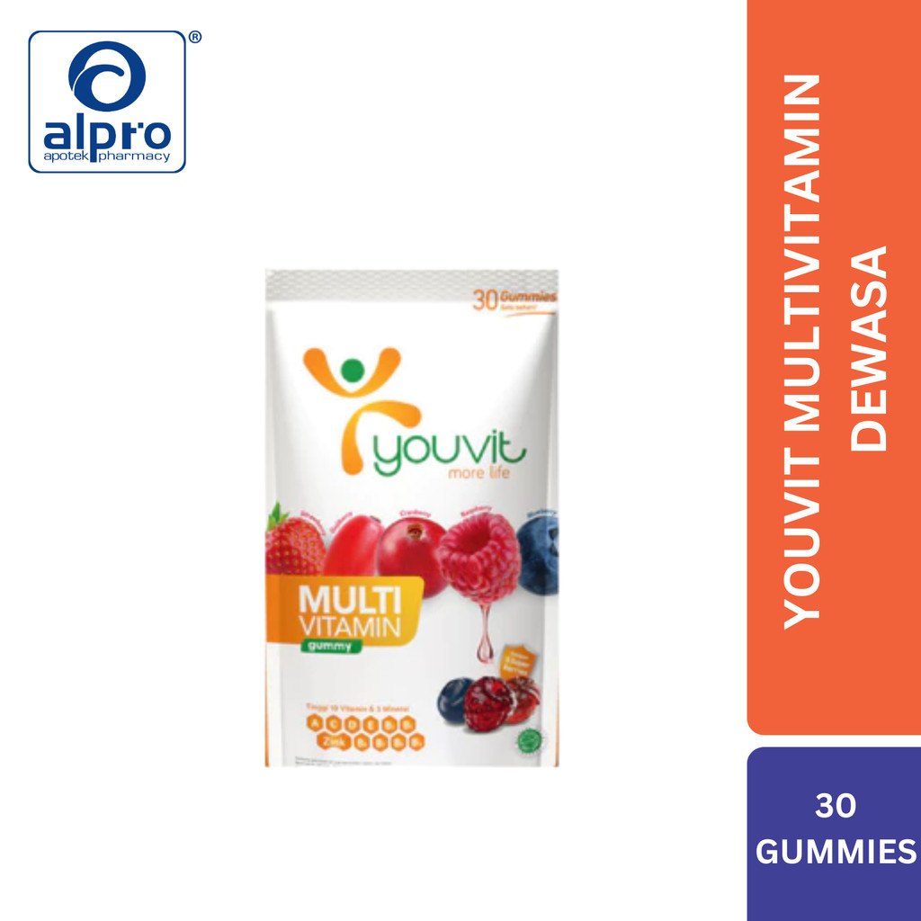 Youvit Multivitamin Dewasa 120G 30S