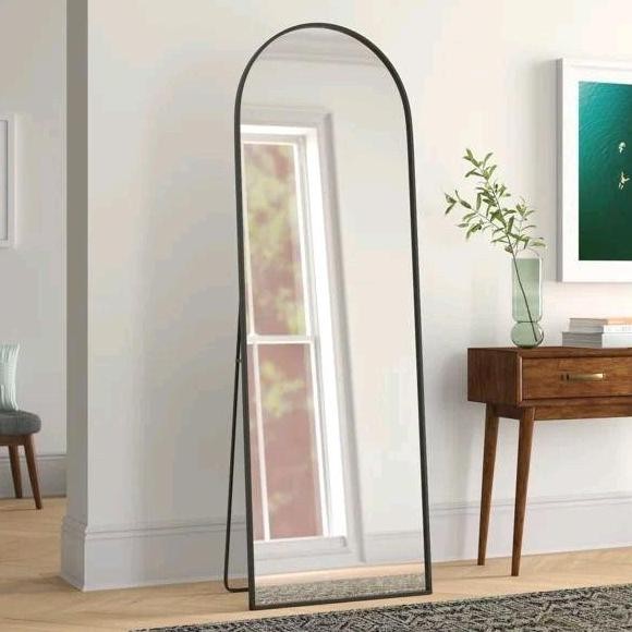 KACA STANDING MIRROR OVAL FULL BODY KACA BERDIRI UK 122x30