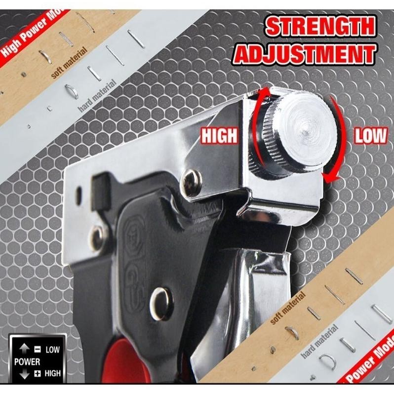 

Gratis 800 paku 4 In 1 Pistol Kuku Pistol Stapler Konstruksi Konstruksi Furnitur DIY Pelapis Pelapis Pistol Stapler Multifungsi Pistol Stapler Dekorasi Rumah Alat Pertukangan