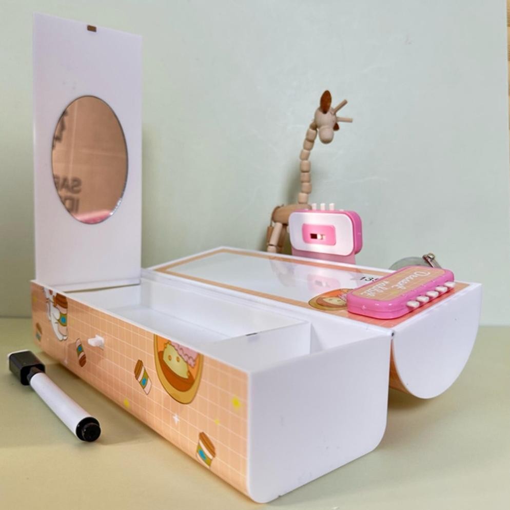 

(passcode) kotak tepak tempat pensil alat tulis pencil stationary case dengan kunci pin pasword passcode motif gambar karakter kartun lucu untuk anak laki laki cowok perempuan