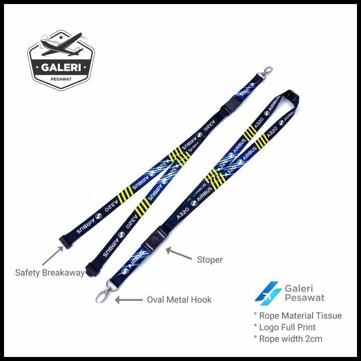 

Lanyard / Gantungan Tali ID Card Airbus A320