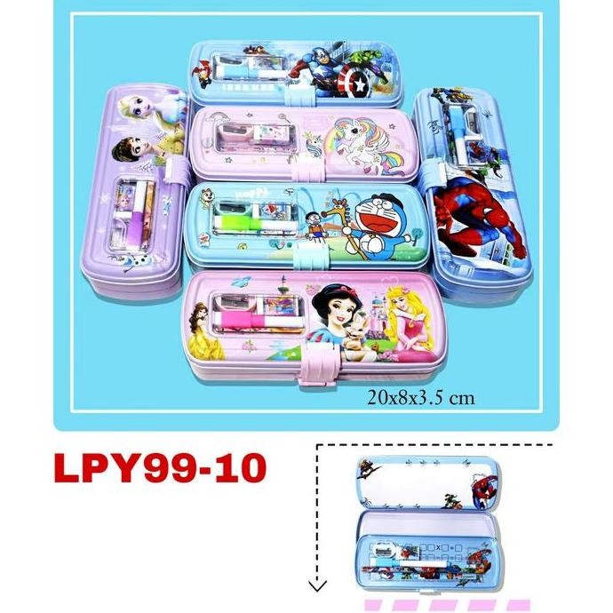 

Baru Kotak Pensil Kaleng 3 Susun Sos Set+Whiteboard Organizer Tempat Tulis