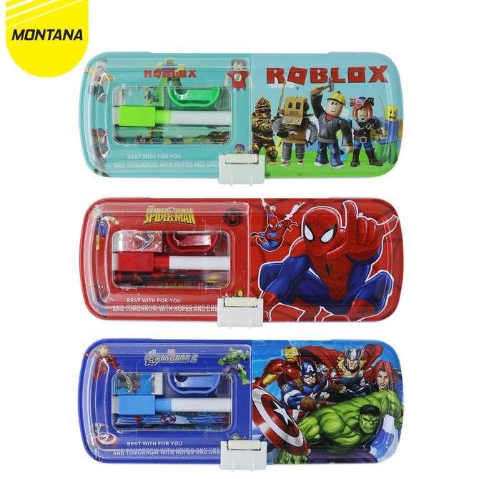 

Baru Kotak Pensil Montana Study Set 3323 Tempat Alat Tulis Anak Lucu Lengkap