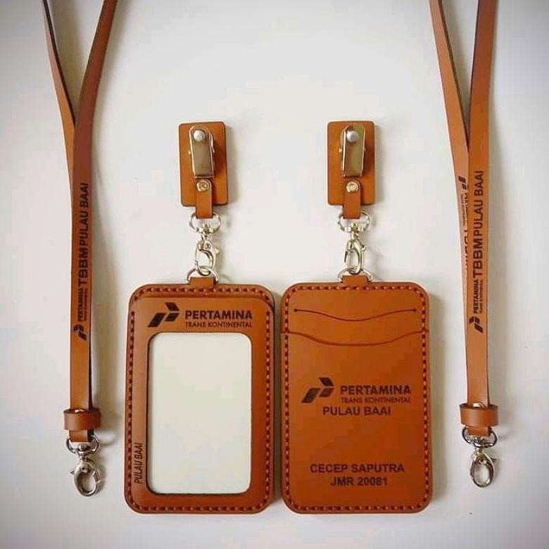 

ID CARD HOLDER CUSTOM || GANTUNGAN ID CARD KULIT ASLI || ID CARD KULIT CUSTOM