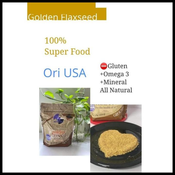

Super Food Golden Flaxseed / Flexseed Ori USA
