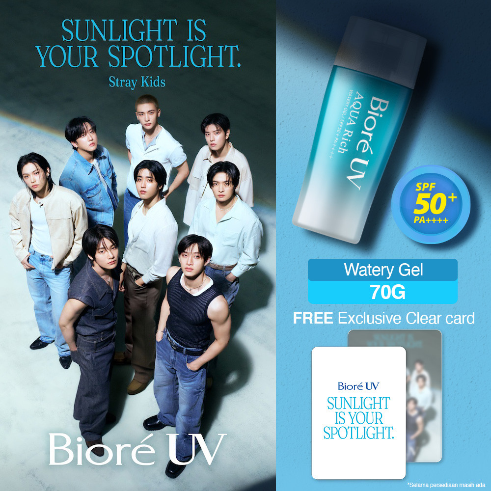 Biore UV Aqua Rich Skincare Sunscreen Waterproof Double UV Filter Watery Gel 70GR