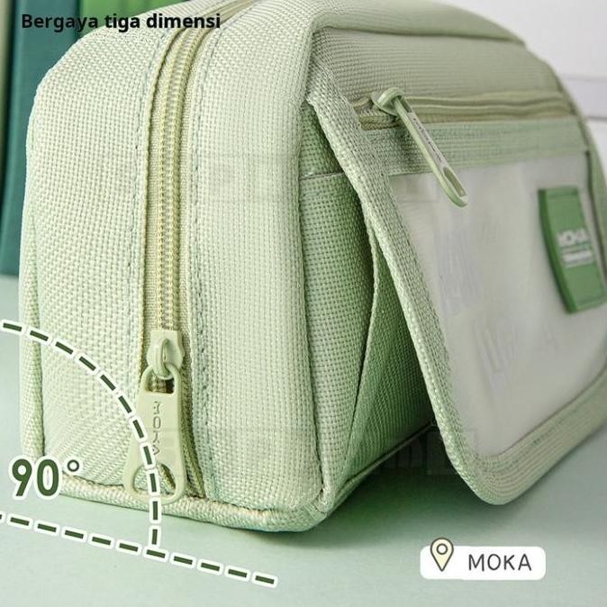 

Baru Kotak Pensil Aesthetic Kapasitas Besar Tas Pena Pencil Bag Organizer Sekolah