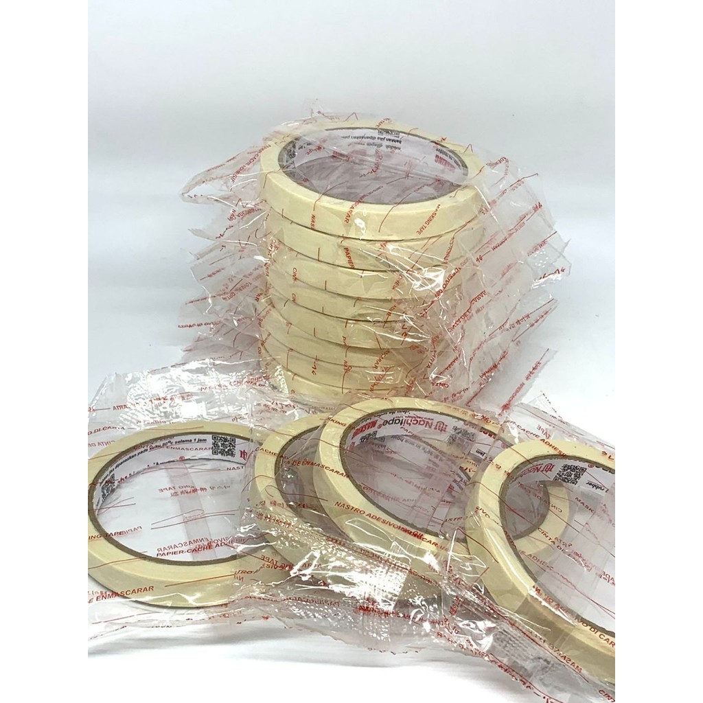 

(PER PCS) Lakban Kertas / Masking Tape merk Nachi 12MM 24MM 48MM