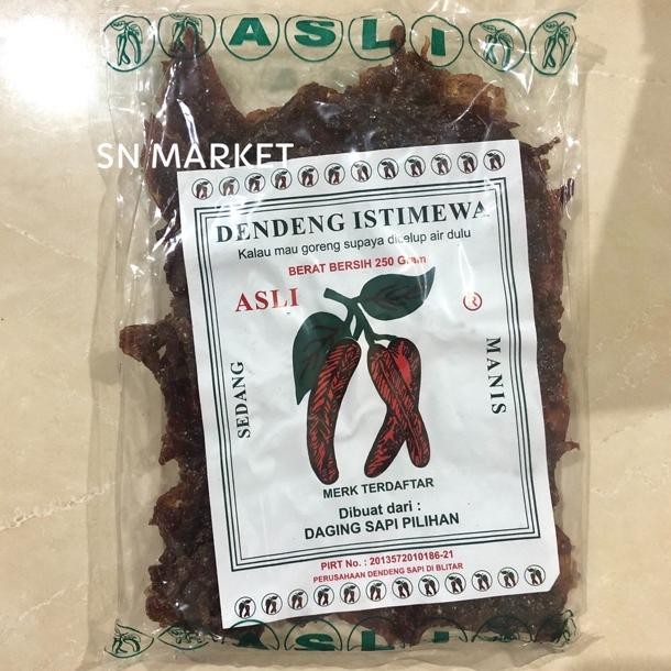 

Dendeng Sapi Istimewa Asli Cap Cabe 250gr