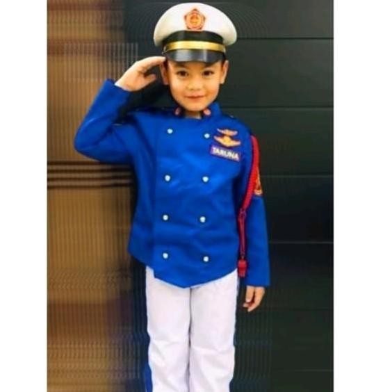 Pasti Murah Baju Kostum Taruna Akmil Anak Laki Laki Komplit Aksesoris Kostum Akmil Anak Bordir Fashi