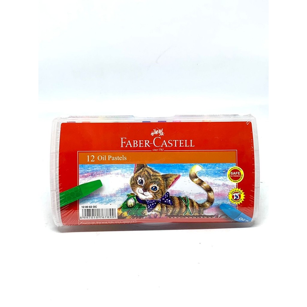 

CRAYON FABER CASTELL 12 /18/ 24 WARNA OIL PASTEL PER SET