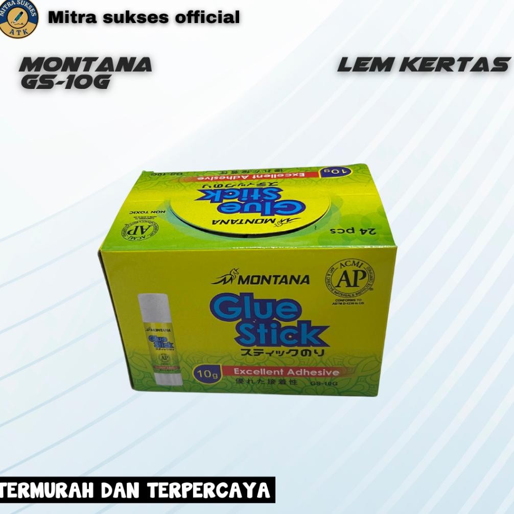 

Glue Stick montana 10g 1Pack (24 pcs)